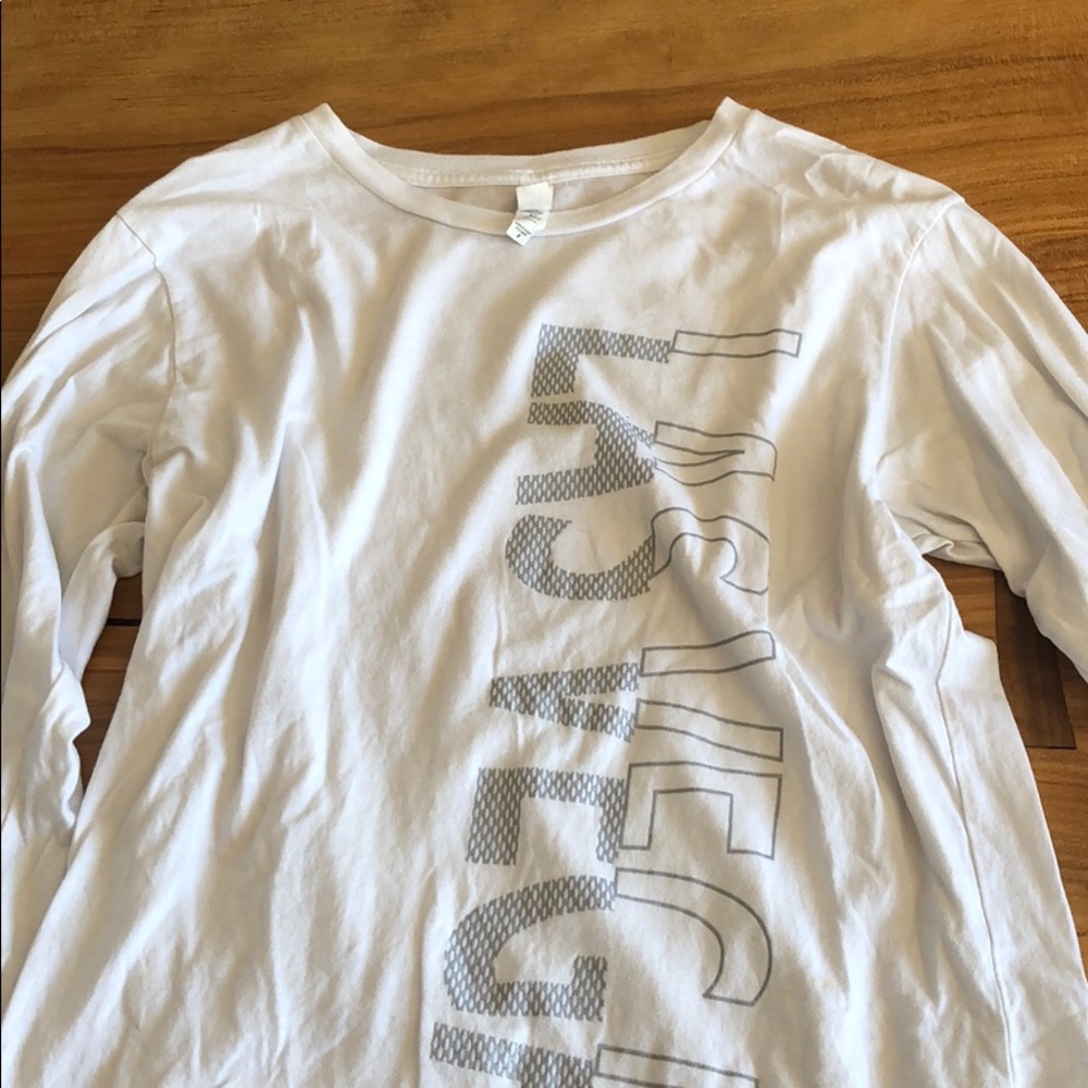 White Las Vegas long sleeve tshirt